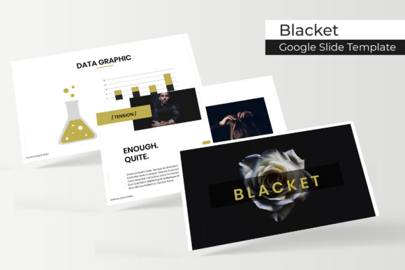 Blacket Google Slide Template