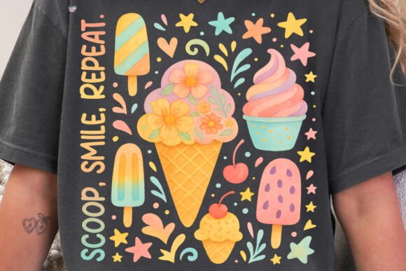 Bringing Summer to Life with Ice Cream PNG Designs