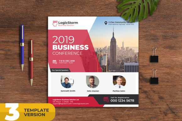 Business Conference Social Media Banner