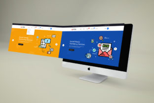 Creative Seo Digital Marketing PSD
