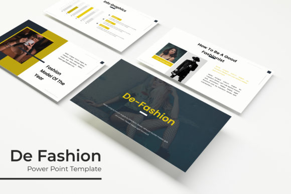De Fashion Power Point Template: A Professional Design Solution for Modern Presentations