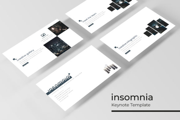 Insomnia Keynote Template: Sleek, Professional, and Versatile