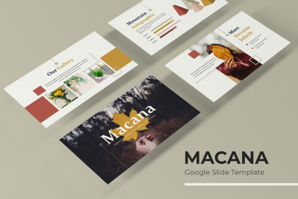 Macana Google Slide Template: Creative Power in 150 Slides