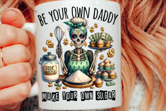 Make Your Own Sugar Skeleton PNG Hustle