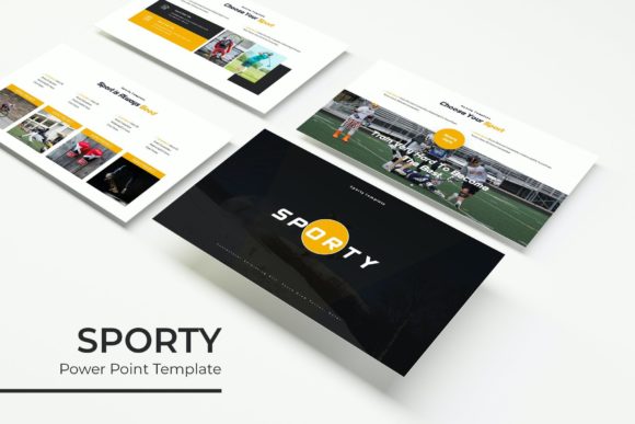 Sporty Power Point Template