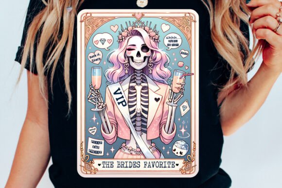 The Brides Favorite Tarot Card PNG: A Unique Fusion of Whimsy and Elegance